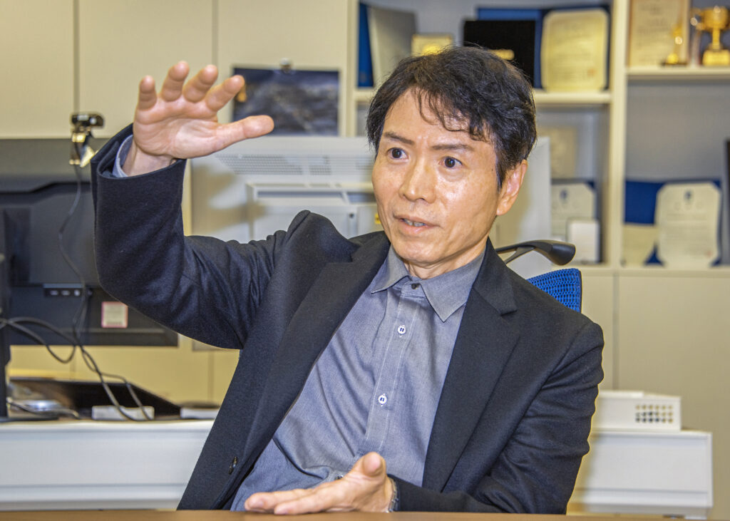 研究現場での様子を示すイメージ