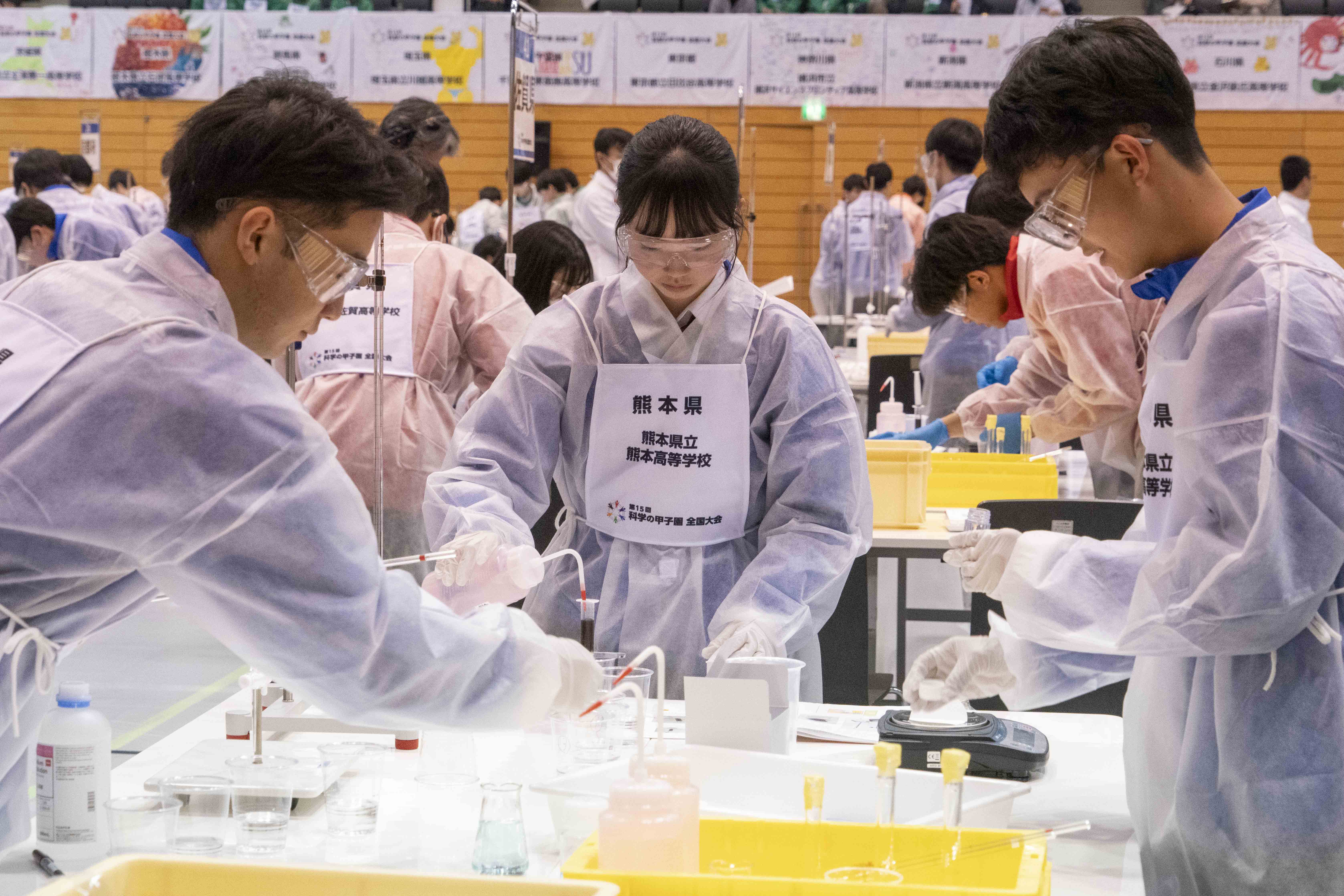 実技競技②の様子1