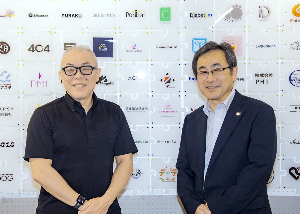 世耕石弘さんと古賀稔邦さん