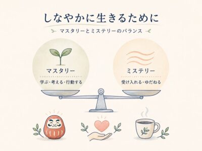 マスタリーとミステリーのイラスト